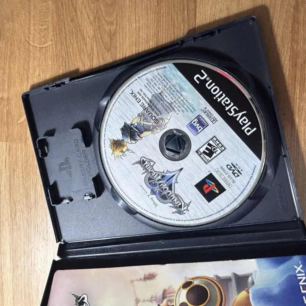 Square Enix Kingdom Hearts Sony PlayStation 2 PS2 NTSC-U/C E10+ Manual